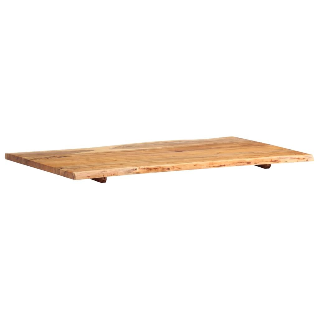 vidaXL Blat de masă, 100x(50-60)x2,5 cm, lemn masiv de acacia vidaXL Blat de masă, 100x(50-60)x2,5 cm, lemn masiv de acacia