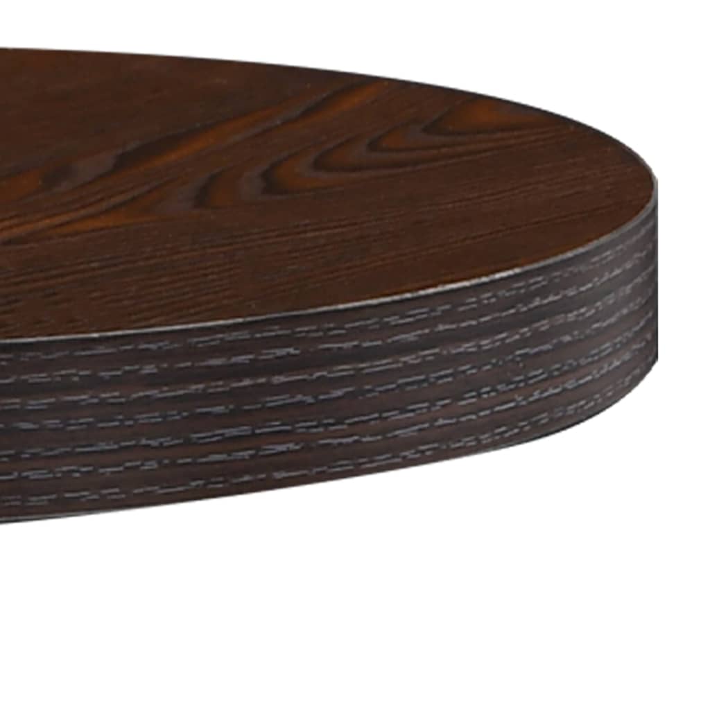 vidaXL Masă de bistro, maro închis, 40 cm, MDF vidaXL Masă de bistro, maro închis, 40 cm, MDF