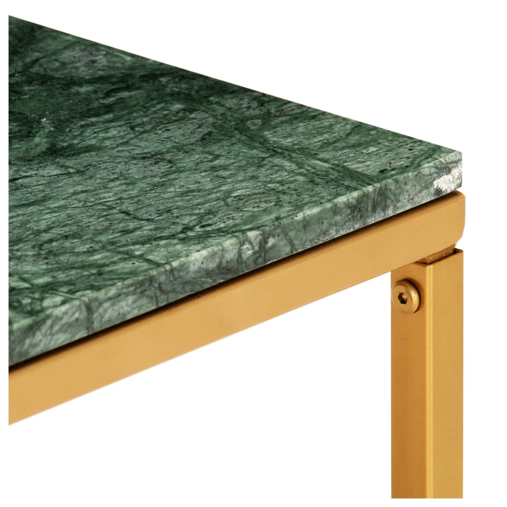 vidaXL Măsuță de cafea verde 60x60x35cm piatră naturală aspect marmură vidaXL Măsuță de cafea verde 60x60x35cm piatră naturală aspect marmură