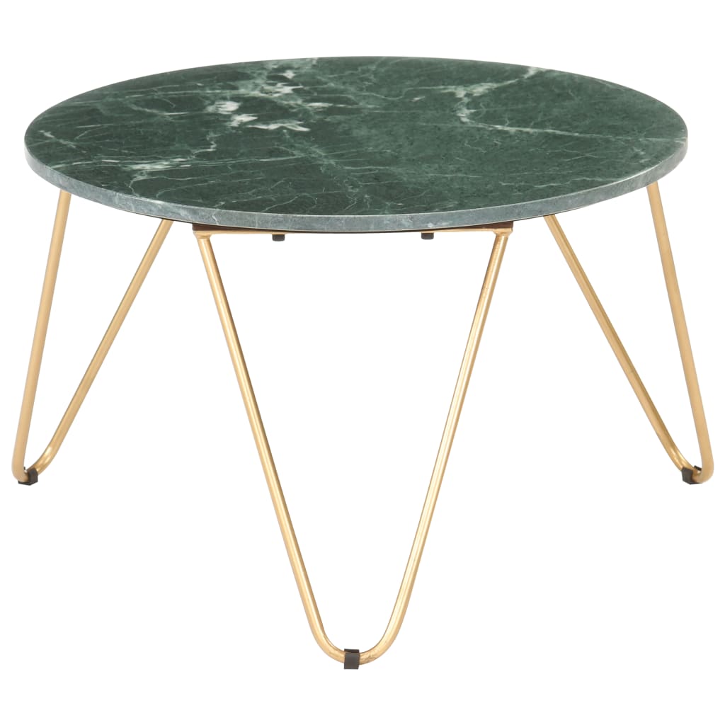 vidaXL Măsuță cafea verde 65x65x42 cm piatră naturală aspect marmură vidaXL Măsuță cafea verde 65x65x42 cm piatră naturală aspect marmură