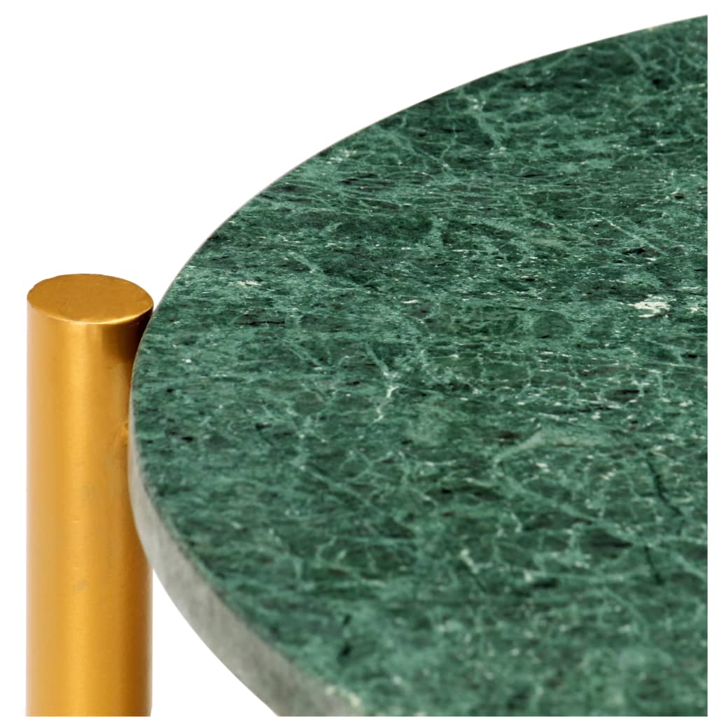 vidaXL Masă de cafea verde 60x60x35 cm piatră naturală aspect marmură vidaXL Masă de cafea verde 60x60x35 cm piatră naturală aspect marmură