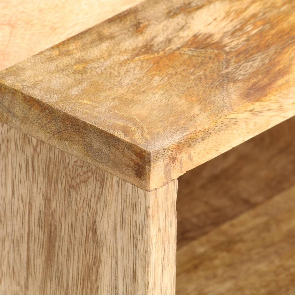 vidaXL Comodă TV, 90 x 30 x 50 cm, lemn masiv de mango