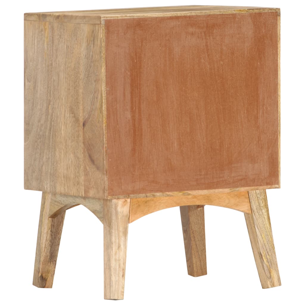 vidaXL Noptieră, 40 x 35 x 55 cm, lemn masiv de mango vidaXL Noptieră, 40 x 35 x 55 cm, lemn masiv de mango