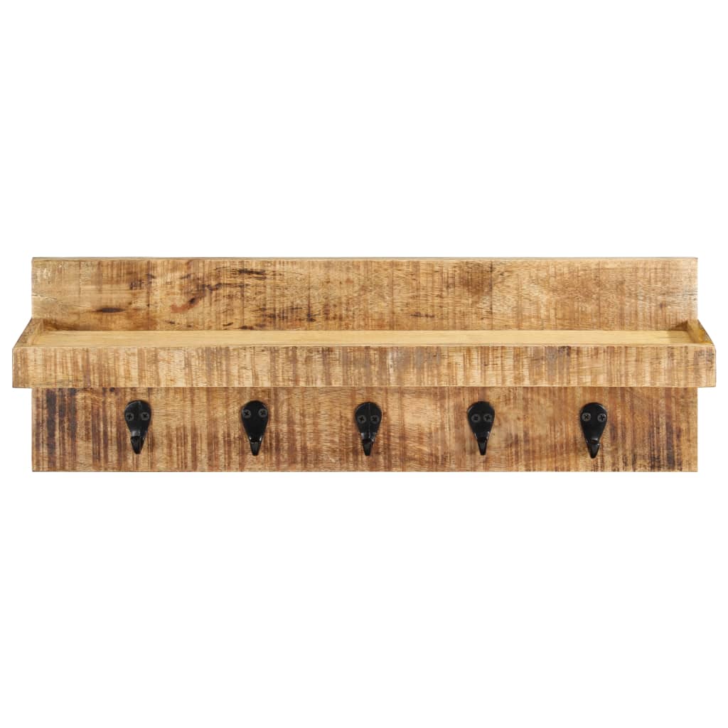 vidaXL Cuier de haine de perete, 60 x 15 x 20 cm, lemn masiv de mango vidaXL Cuier de haine de perete, 60 x 15 x 20 cm, lemn masiv de mango