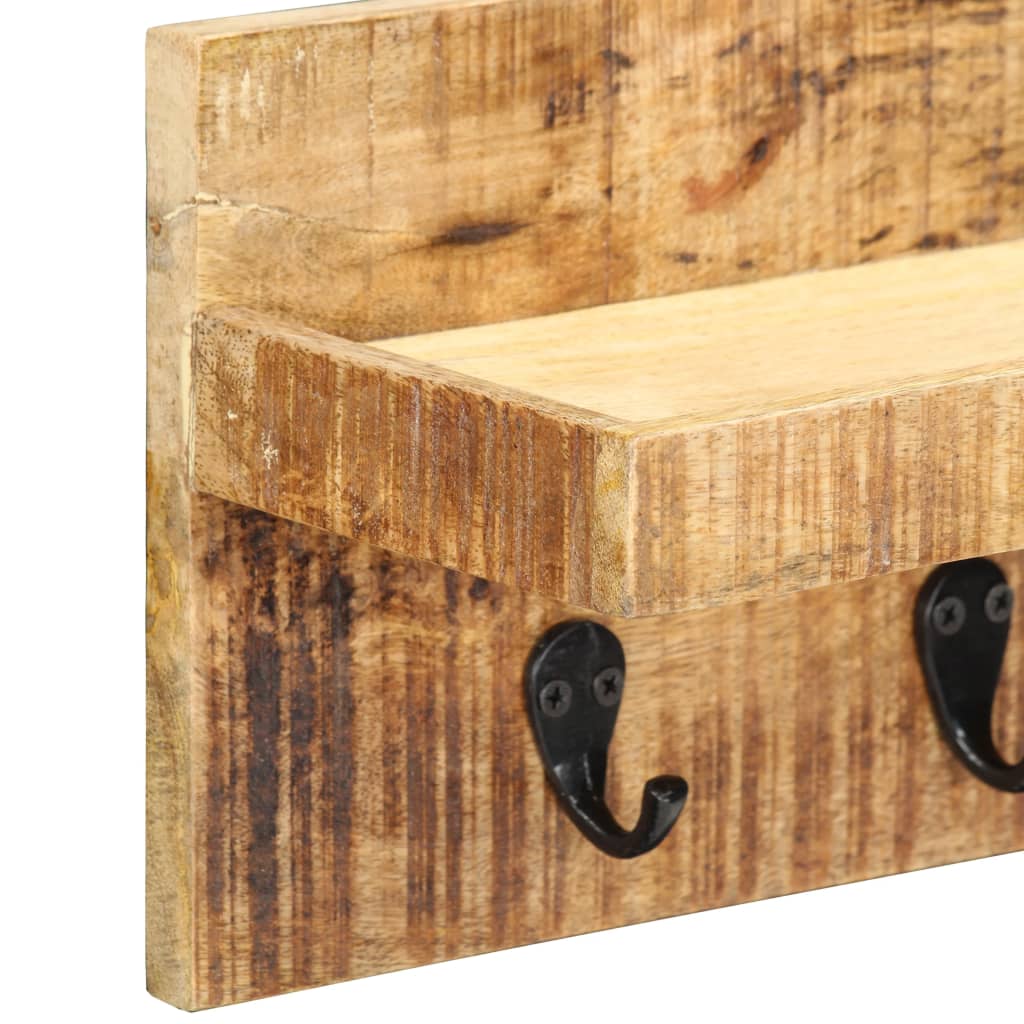 vidaXL Cuier de haine de perete, 60 x 15 x 20 cm, lemn masiv de mango vidaXL Cuier de haine de perete, 60 x 15 x 20 cm, lemn masiv de mango