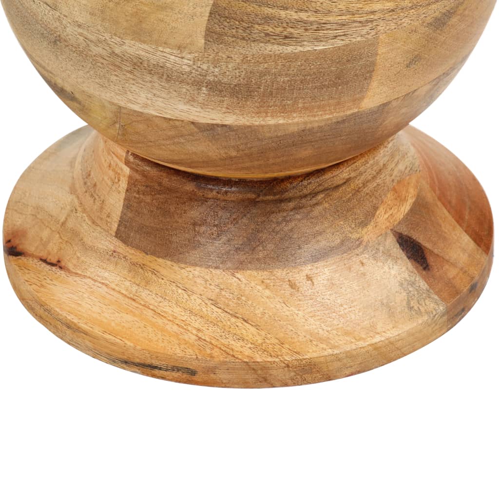 vidaXL Masă laterală rotundă, 43 x 43 x 66 cm, lemn masiv de mango vidaXL Masă laterală rotundă, 43 x 43 x 66 cm, lemn masiv de mango