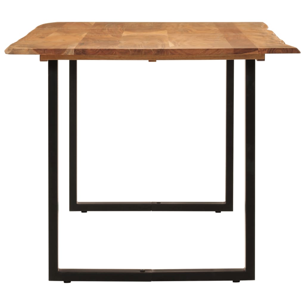 vidaXL Masă de bucătărie, 180 x 90 x 76 cm, lemn masiv de acacia vidaXL Masă de bucătărie, 180 x 90 x 76 cm, lemn masiv de acacia