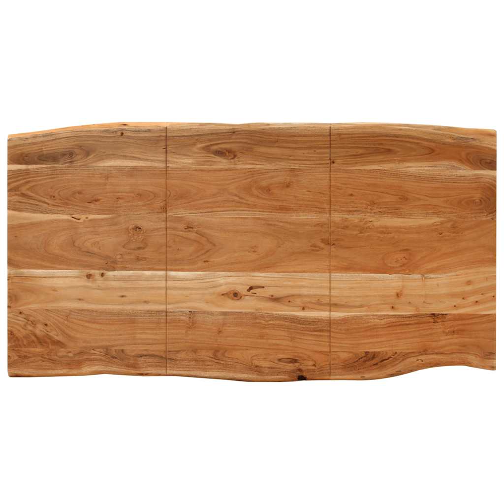 vidaXL Masă de bucătărie, 154x80x76 cm, lemn masiv de acacia vidaXL Masă de bucătărie, 154x80x76 cm, lemn masiv de acacia