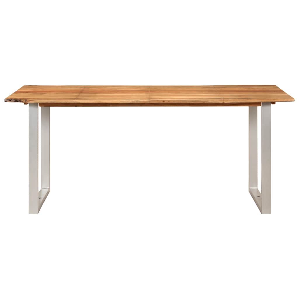 vidaXL Masă de bucătărie, 180 x 90 x 76 cm, lemn masiv de acacia vidaXL Masă de bucătărie, 180 x 90 x 76 cm, lemn masiv de acacia