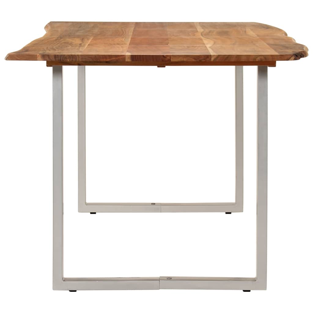 vidaXL Masă de bucătărie, 180 x 90 x 76 cm, lemn masiv de acacia vidaXL Masă de bucătărie, 180 x 90 x 76 cm, lemn masiv de acacia