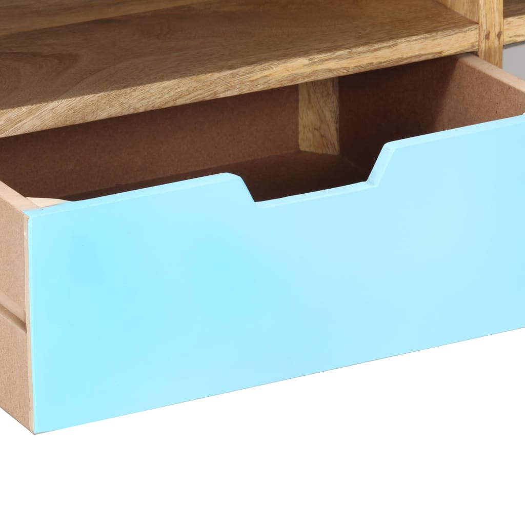 vidaXL Comodă TV, 110 x 35 x 48 cm, lemn masiv de mango