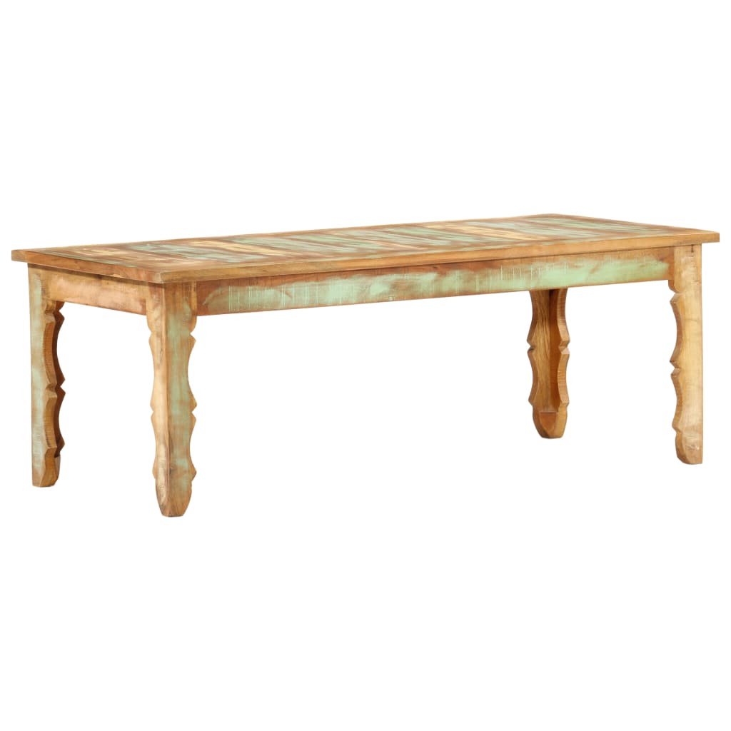 vidaXL Măsuță de cafea, 110 x 50 x 40 cm, lemn masiv reciclat vidaXL Măsuță de cafea, 110 x 50 x 40 cm, lemn masiv reciclat