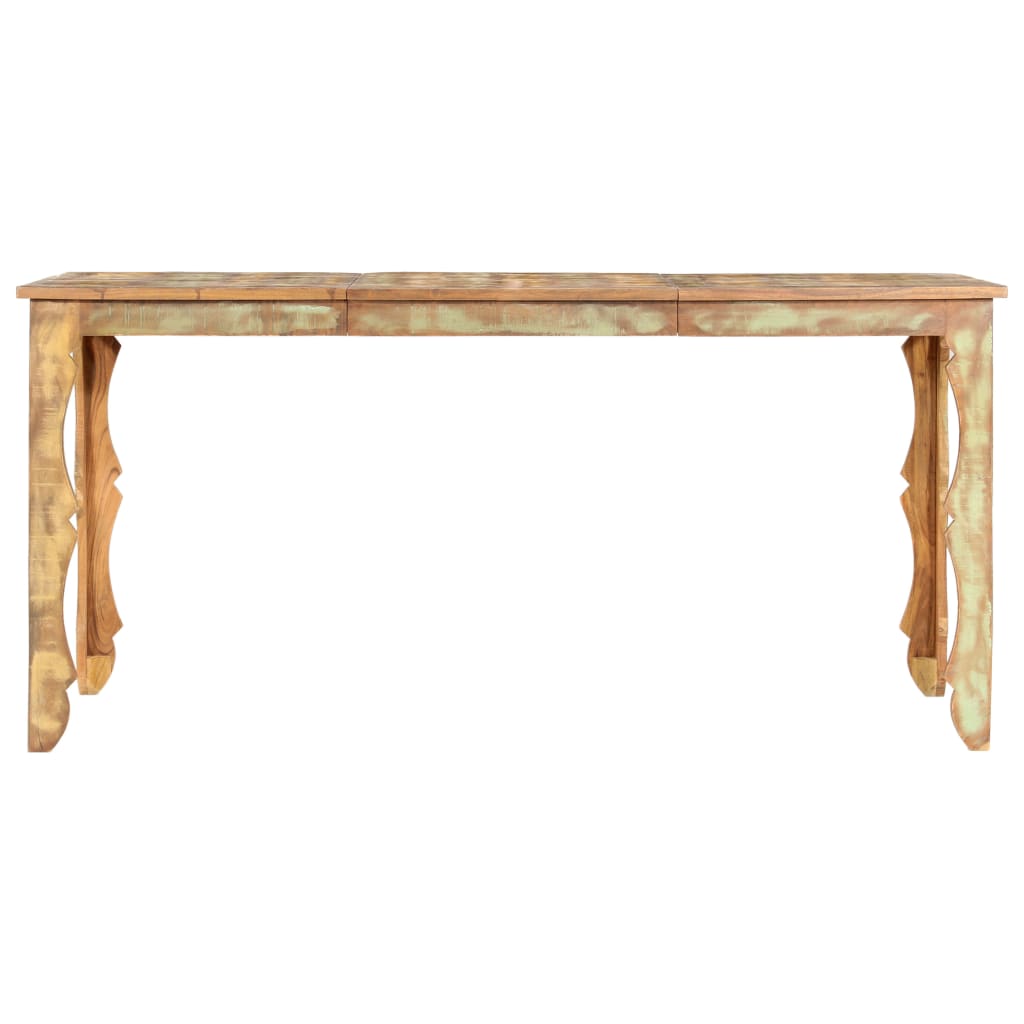 vidaXL Masă de bucătărie, 160 x 80 x 76 cm, lemn masiv reciclat vidaXL Masă de bucătărie, 160 x 80 x 76 cm, lemn masiv reciclat