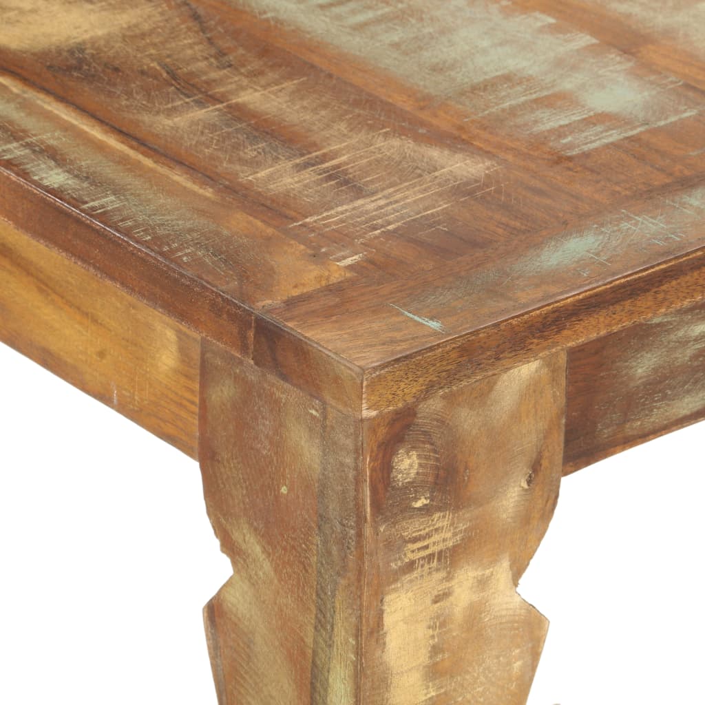 vidaXL Masă de bucătărie, 160 x 80 x 76 cm, lemn masiv reciclat vidaXL Masă de bucătărie, 160 x 80 x 76 cm, lemn masiv reciclat