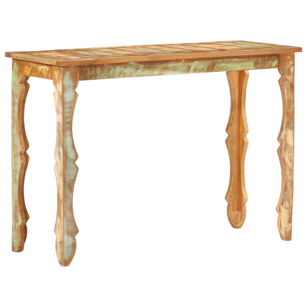 vidaXL Masă consolă, 110 x 40 x 76 cm, lemn masiv reciclat