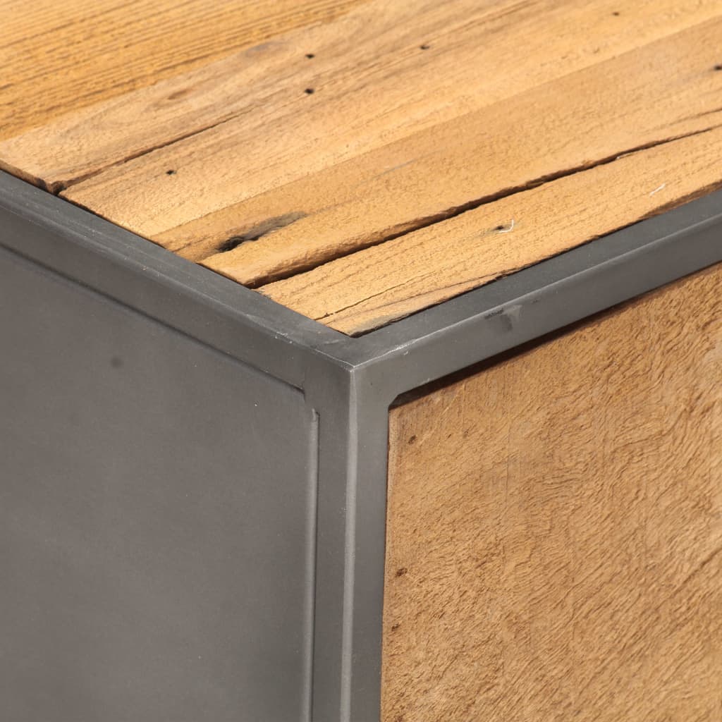 vidaXL Măsuță de cafea, 90x50x35 cm, lemn masiv reciclat vidaXL Măsuță de cafea, 90x50x35 cm, lemn masiv reciclat