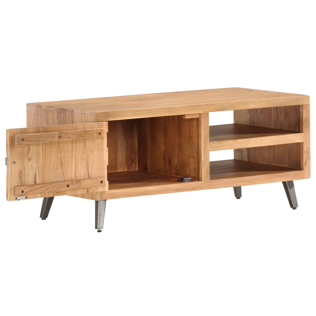 vidaXL Măsuță de cafea, 90x45x40 cm, lemn masiv de acacia vidaXL Măsuță de cafea, 90x45x40 cm, lemn masiv de acacia