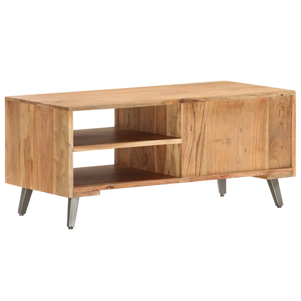 vidaXL Măsuță de cafea, 90x45x40 cm, lemn masiv de acacia vidaXL Măsuță de cafea, 90x45x40 cm, lemn masiv de acacia