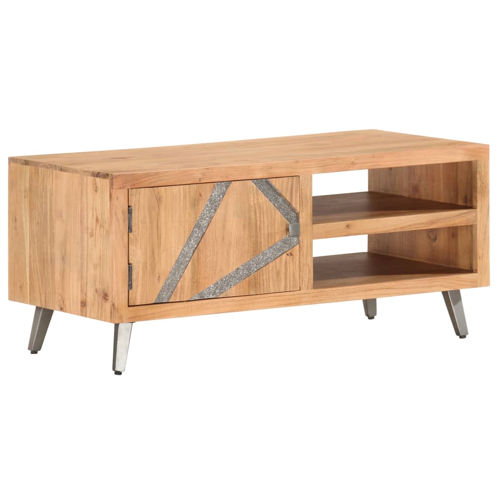 vidaXL Măsuță de cafea, 90x45x40 cm, lemn masiv de acacia vidaXL Măsuță de cafea, 90x45x40 cm, lemn masiv de acacia
