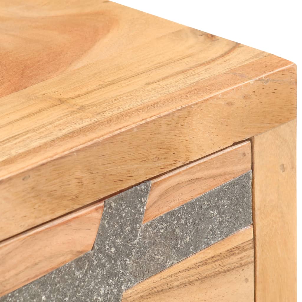 vidaXL Masă consolă, 90 x 30 x 75 cm, lemn masiv de acacia vidaXL Masă consolă, 90 x 30 x 75 cm, lemn masiv de acacia