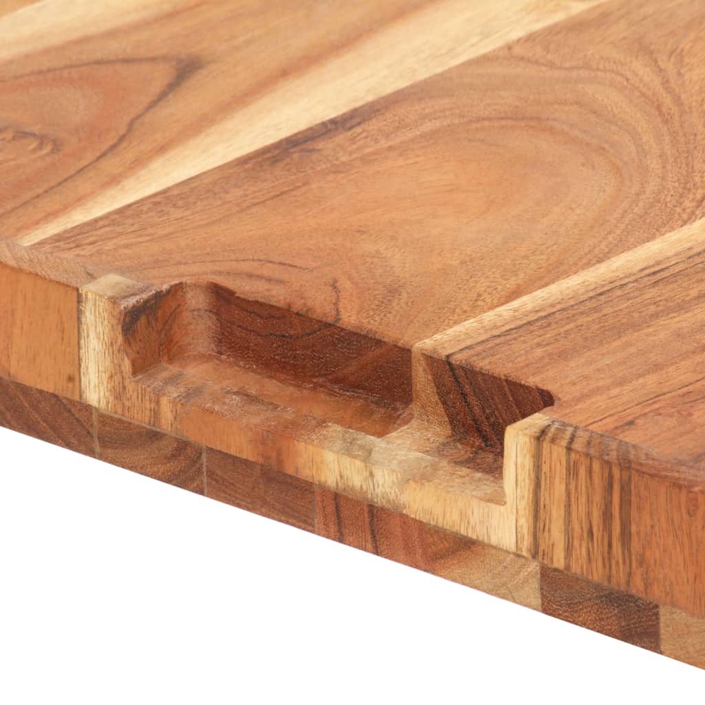 vidaXL Placă de tocat, 50x35x4 cm, lemn masiv de acacia vidaXL Placă de tocat, 50x35x4 cm, lemn masiv de acacia