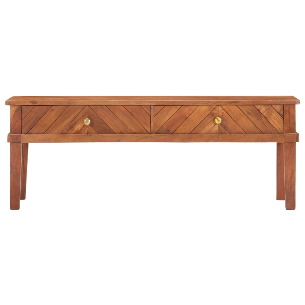 vidaXL Comodă TV, 110x40x41 cm, lemn masiv de acacia vidaXL Comodă TV, 110x40x41 cm, lemn masiv de acacia