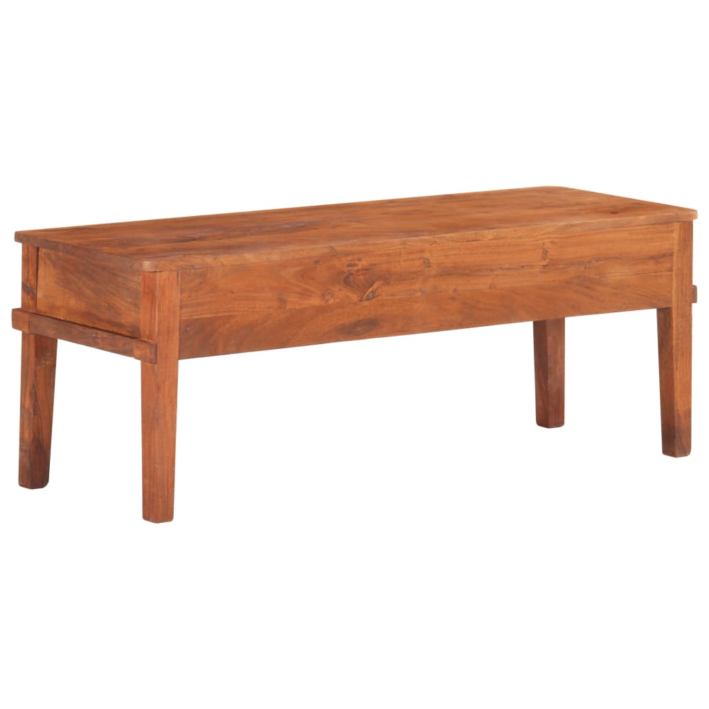 vidaXL Comodă TV, 110x40x41 cm, lemn masiv de acacia vidaXL Comodă TV, 110x40x41 cm, lemn masiv de acacia
