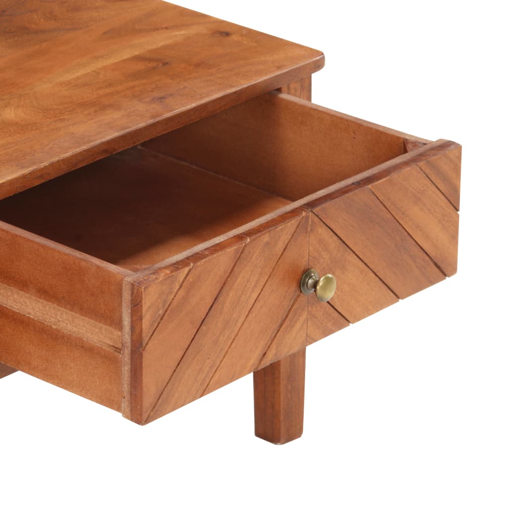 vidaXL Comodă TV, 110x40x41 cm, lemn masiv de acacia vidaXL Comodă TV, 110x40x41 cm, lemn masiv de acacia