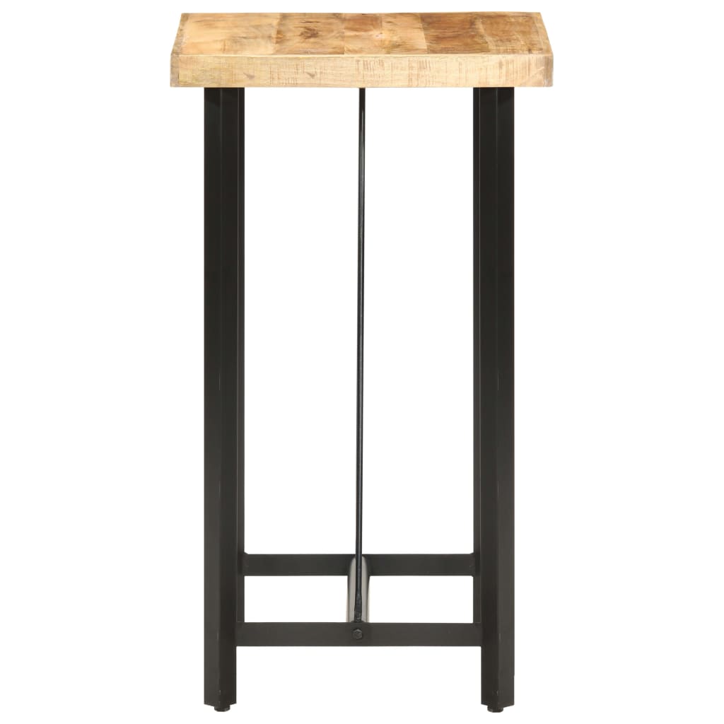 vidaXL Masă de bar, 60 x 60 x 107 cm, lemn de mango nefinisat