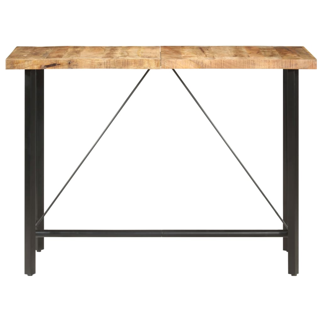 vidaXL Masă de bar, 150x70x107 cm, lemn de mango nefinisat vidaXL Masă de bar, 150x70x107 cm, lemn de mango nefinisat