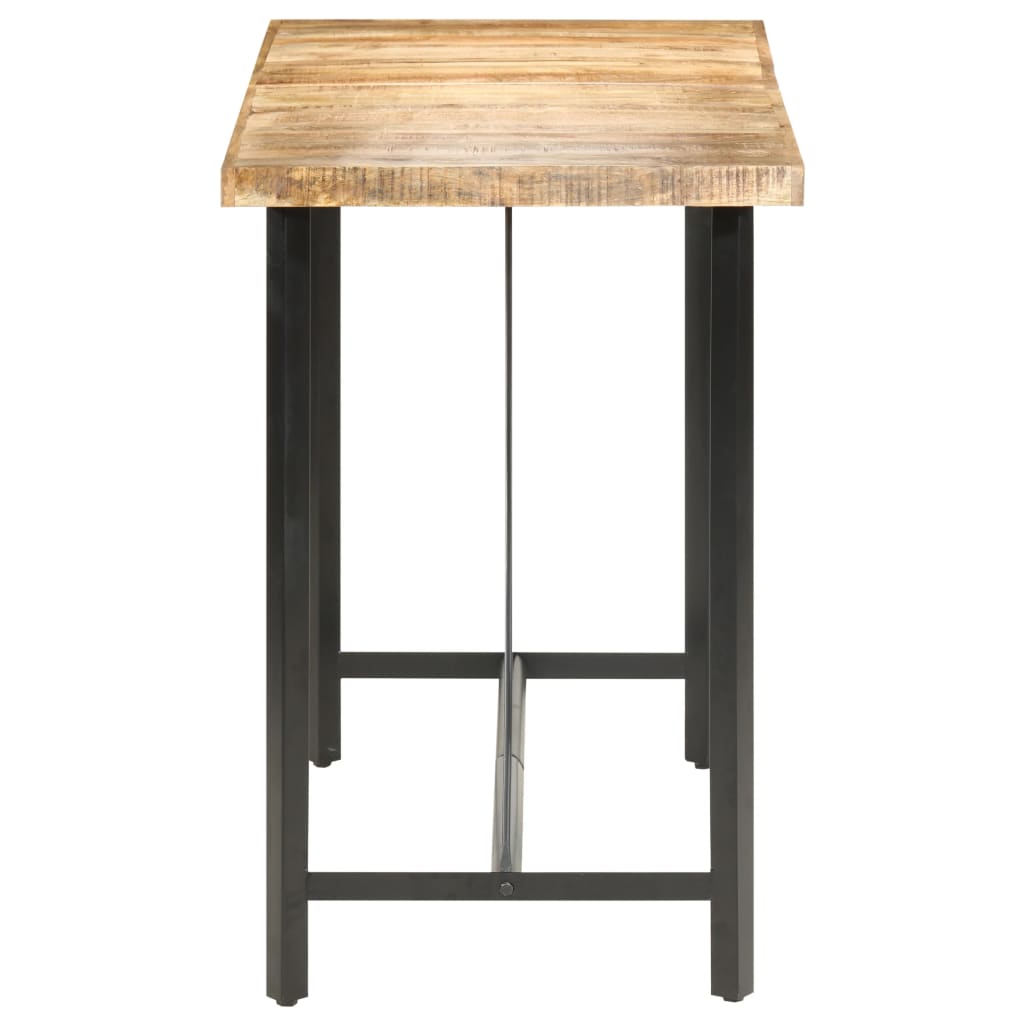 vidaXL Masă de bar, 150x70x107 cm, lemn de mango nefinisat vidaXL Masă de bar, 150x70x107 cm, lemn de mango nefinisat