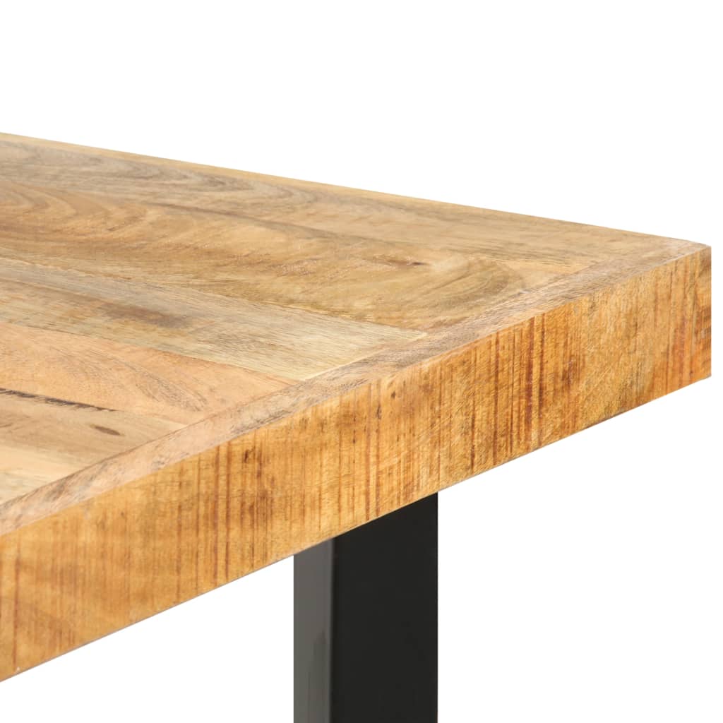 vidaXL Masă de bar, 180x70x107 cm, lemn de mango nefinisat