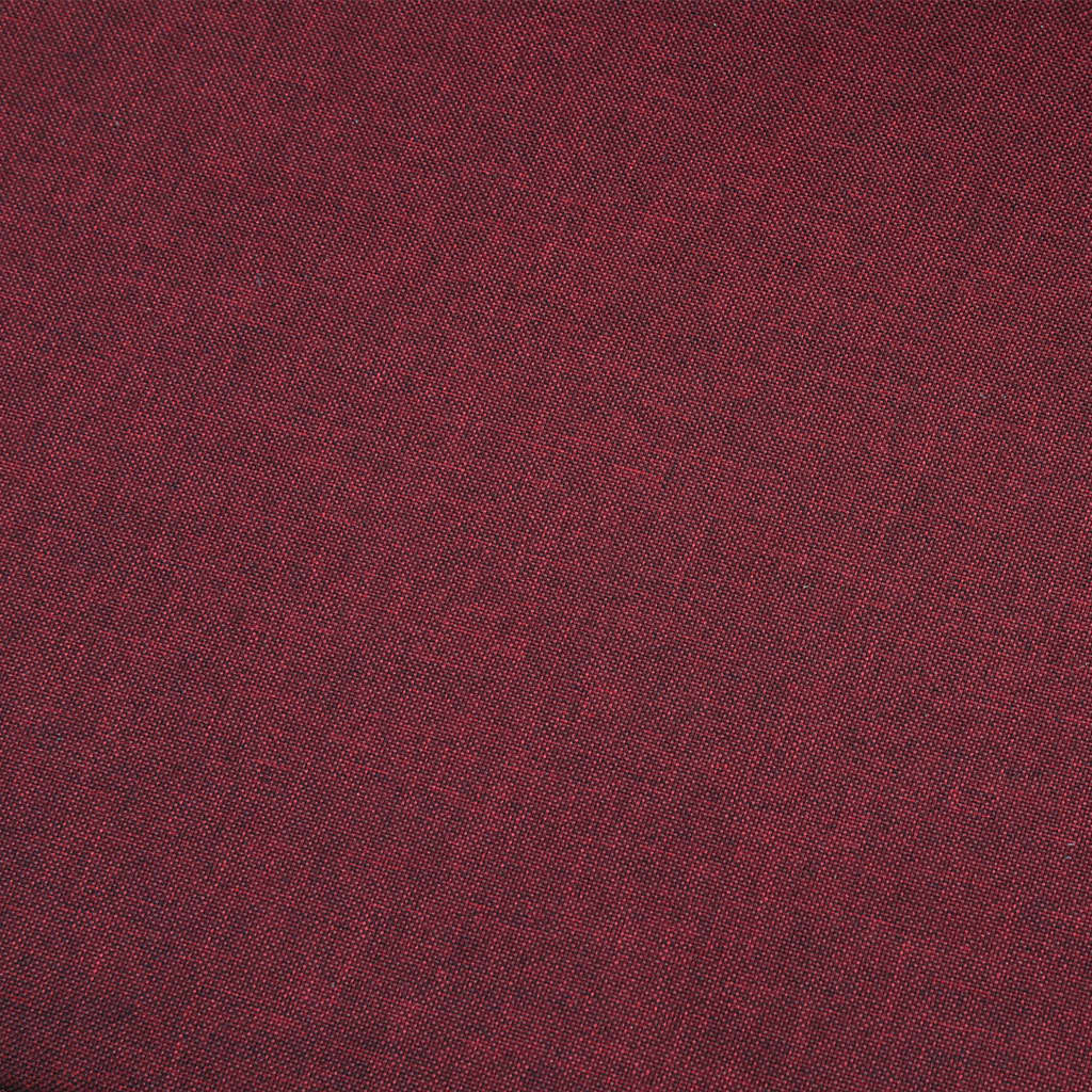 vidaXL Canapea cu 4 locuri, roșu vin, material textil