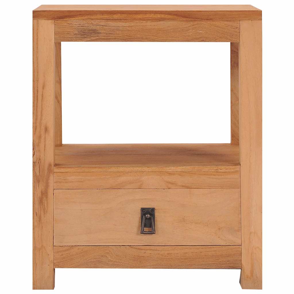 vidaXL Noptieră, 40 x 30 x 50 cm, lemn masiv de tec vidaXL Noptieră, 40 x 30 x 50 cm, lemn masiv de tec