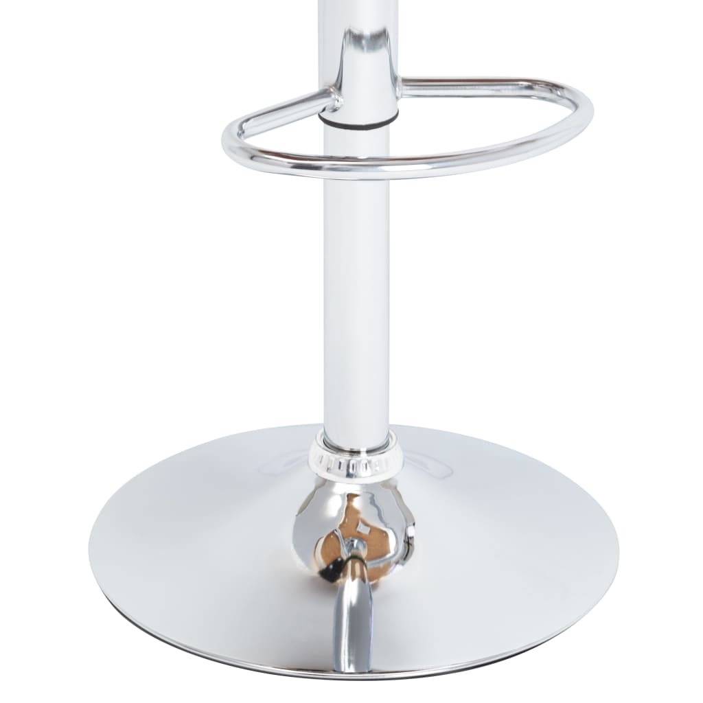 vidaXL Scaun de bar, negru, piele ecologică vidaXL Scaun de bar, negru, piele ecologică