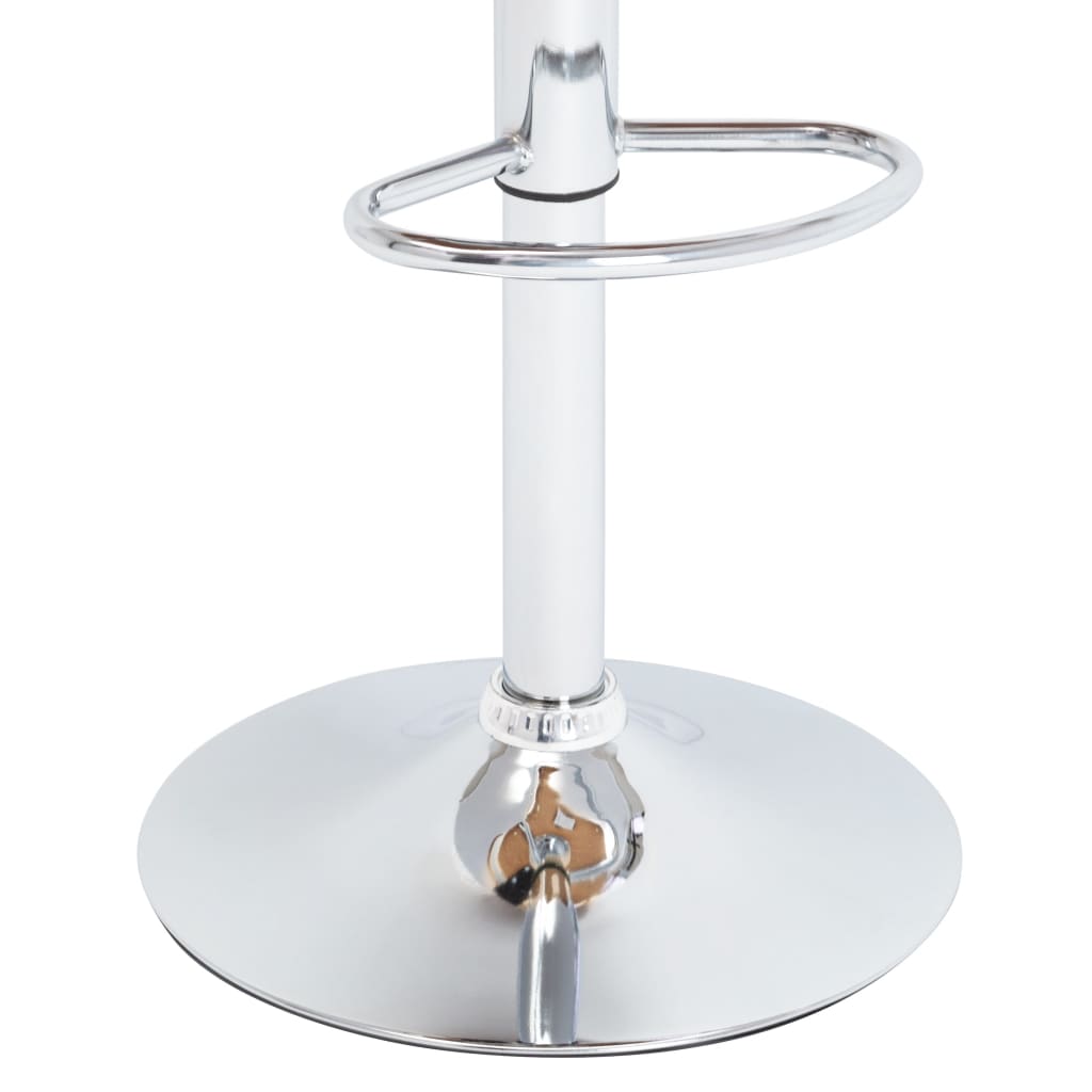 vidaXL Scaun de bar, gri taupe, material textil