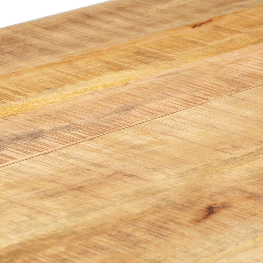 vidaXL Masă de bucătărie, 140x70x76 cm, lemn masiv de mango nefinisat vidaXL Masă de bucătărie, 140x70x76 cm, lemn masiv de mango nefinisat