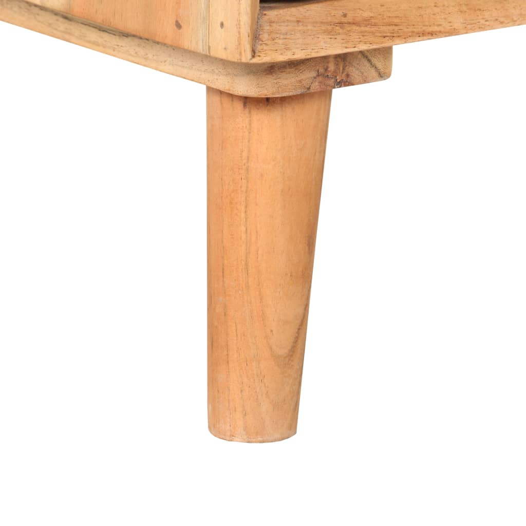 vidaXL Dulap TV, 100 x 35 x 40 cm, lemn masiv de acacia vidaXL Dulap TV, 100 x 35 x 40 cm, lemn masiv de acacia