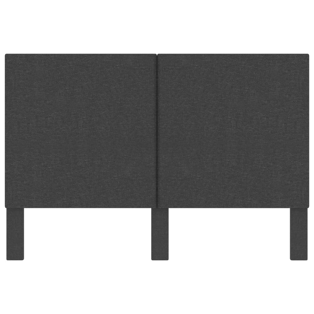 vidaXL Tăblie de pat, gri închis, 160 x 200 cm, material textil vidaXL Tăblie de pat, gri închis, 160 x 200 cm, material textil