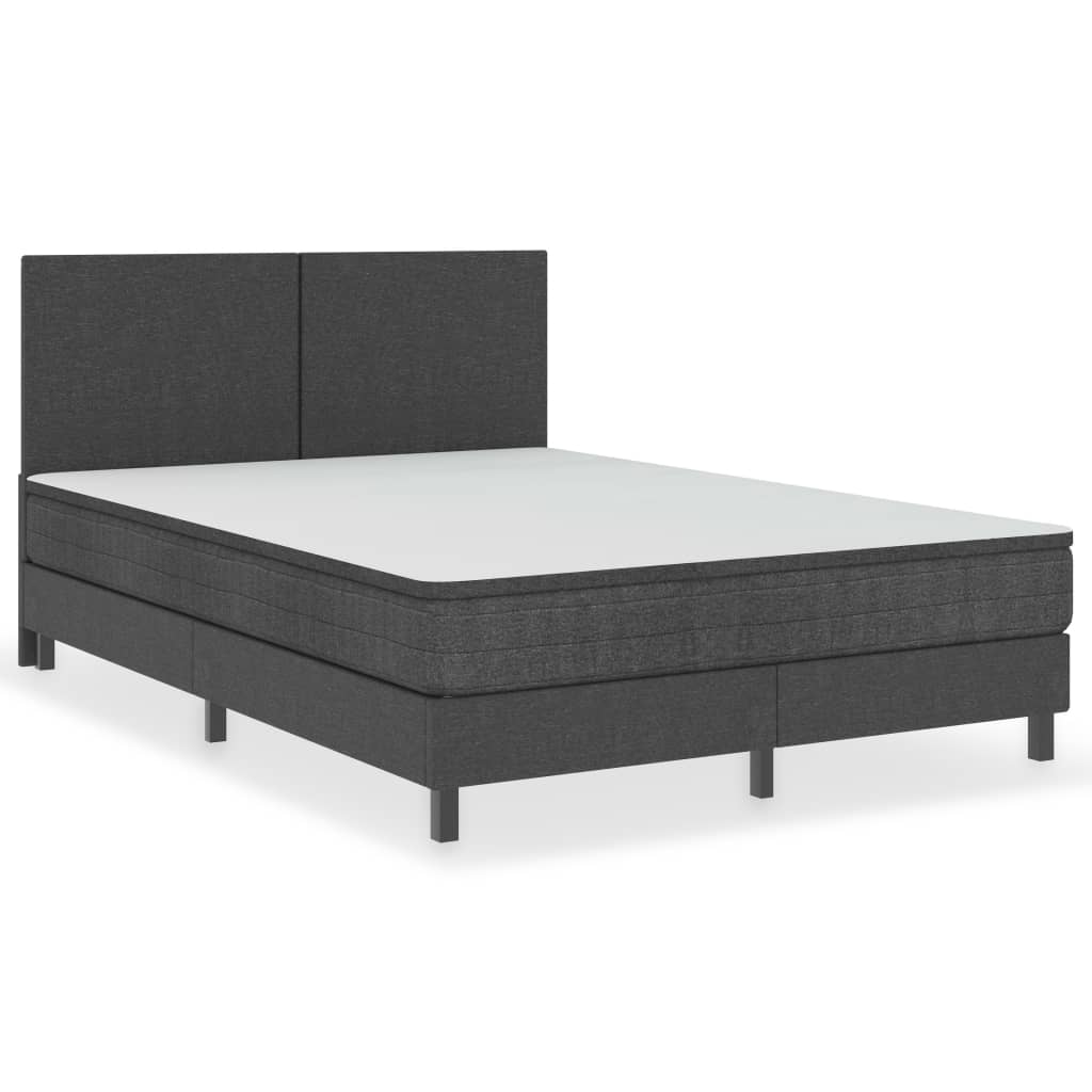 vidaXL Tăblie de pat, gri închis, 180 x 200 cm, material textil vidaXL Tăblie de pat, gri închis, 180 x 200 cm, material textil