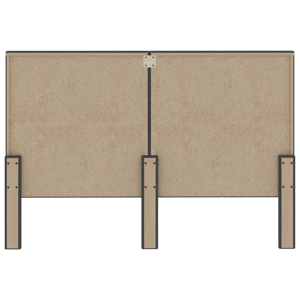vidaXL Tăblie de pat, gri închis, 140 x 200 cm, material textil vidaXL Tăblie de pat, gri închis, 140 x 200 cm, material textil