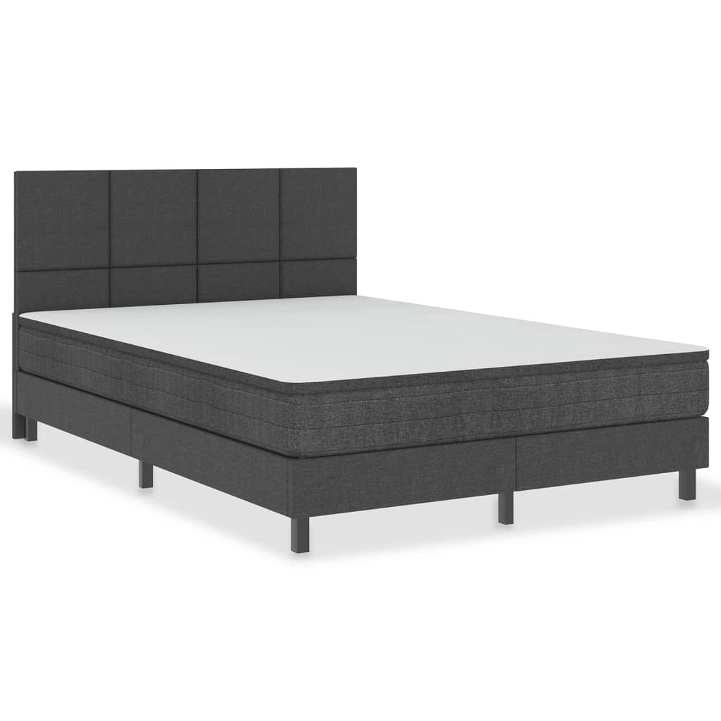 vidaXL Tăblie de pat, gri închis, 180 x 200 cm, material textil vidaXL Tăblie de pat, gri închis, 180 x 200 cm, material textil