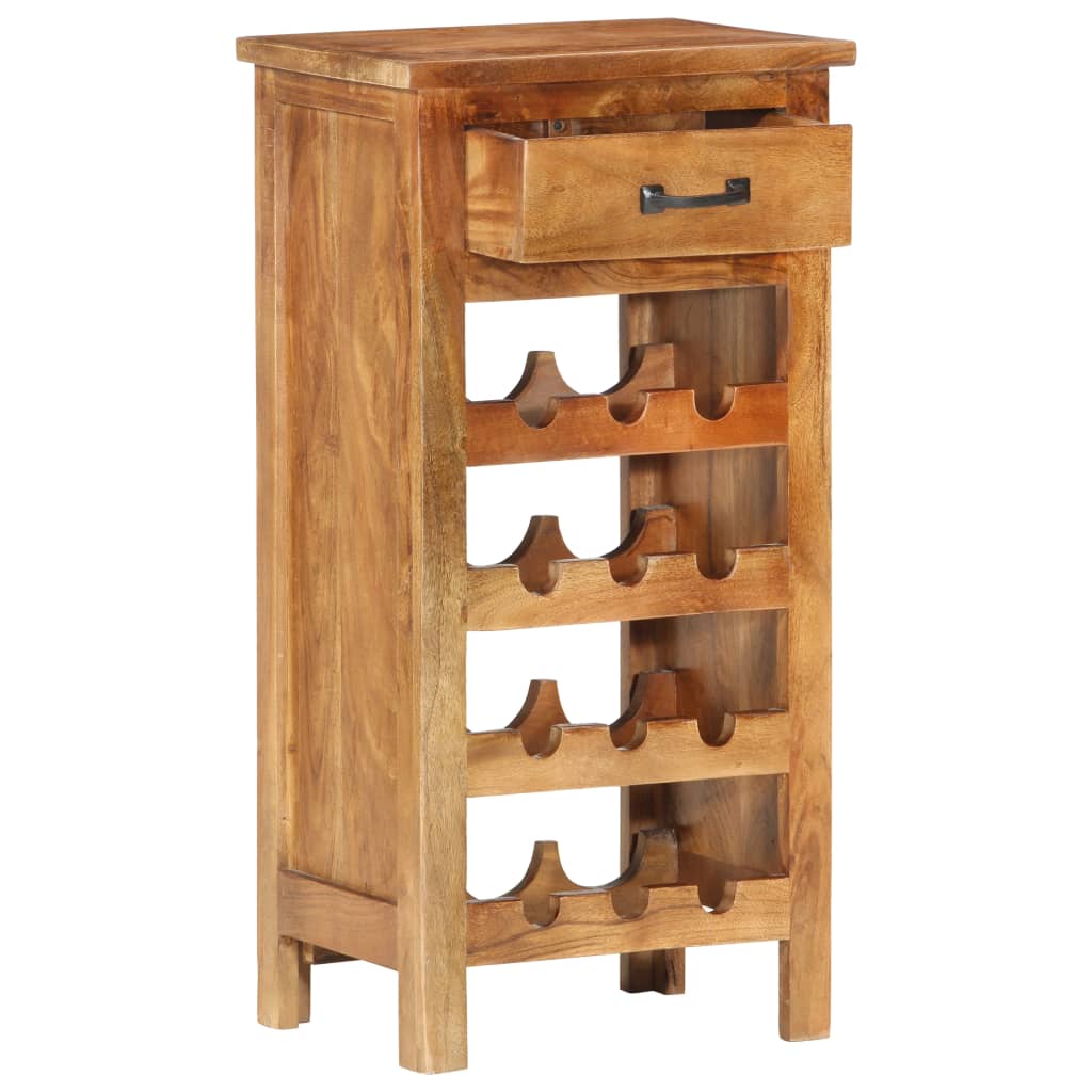 vidaXL Dulap sticle de vin, 40x30x80 cm, lemn masiv de acacia vidaXL Dulap sticle de vin, 40x30x80 cm, lemn masiv de acacia