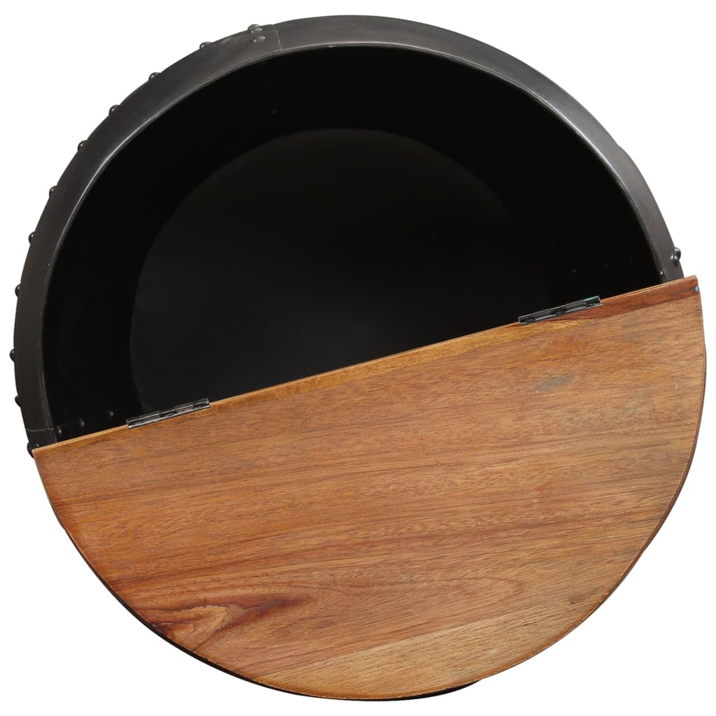 vidaXL Măsuță de cafea, 53 x 43 cm, lemn masiv reciclat vidaXL Măsuță de cafea, 53 x 43 cm, lemn masiv reciclat