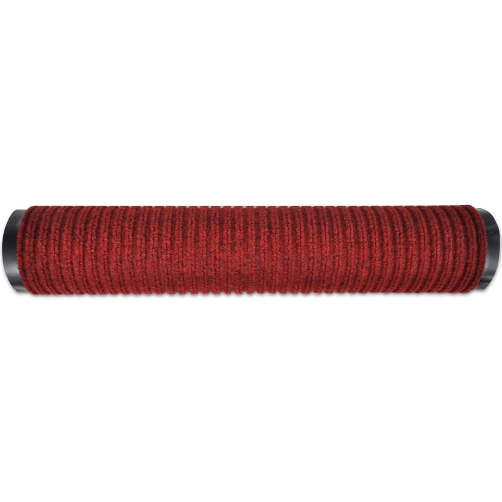 vidaXL Covoraș de ușă, roșu, 117x220 cm, PVC