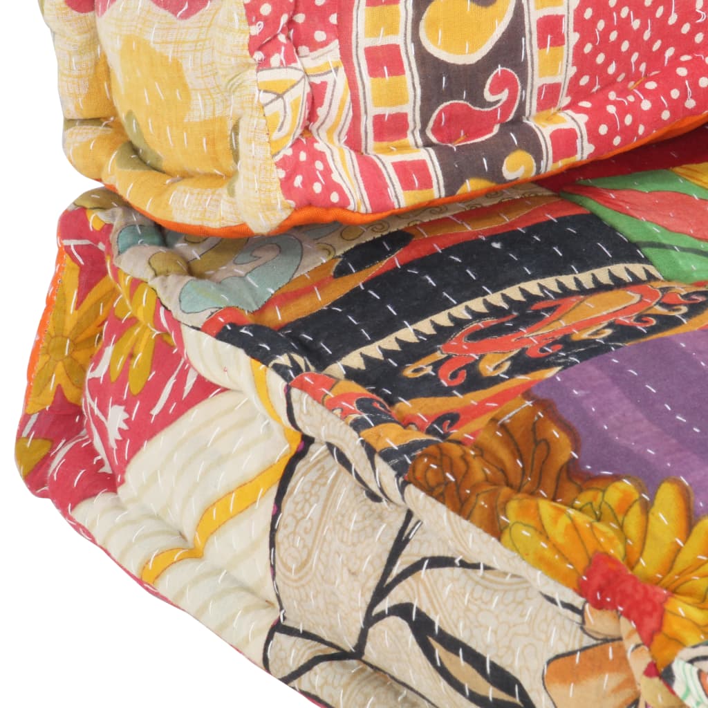 vidaXL Pernă pentru canapea din paleți, multicolor, textil, petice
