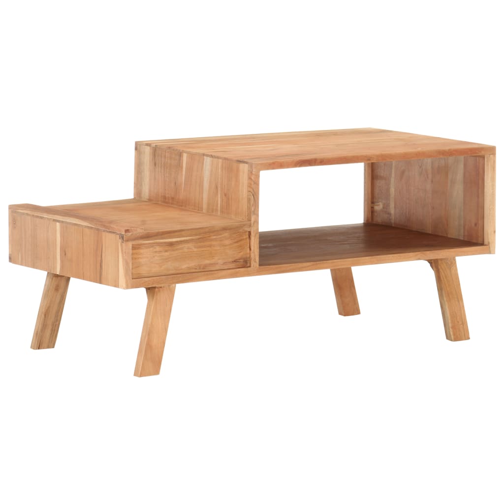 vidaXL Măsuță de cafea, 100x50x45 cm, lemn masiv de acacia vidaXL Măsuță de cafea, 100x50x45 cm, lemn masiv de acacia