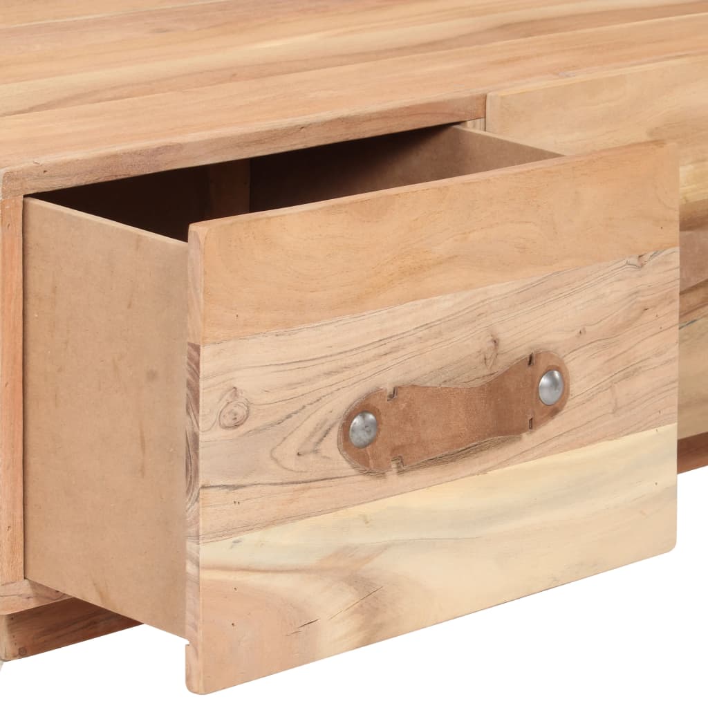 vidaXL Măsuță de cafea, 90x50x35 cm, lemn masiv reciclat vidaXL Măsuță de cafea, 90x50x35 cm, lemn masiv reciclat