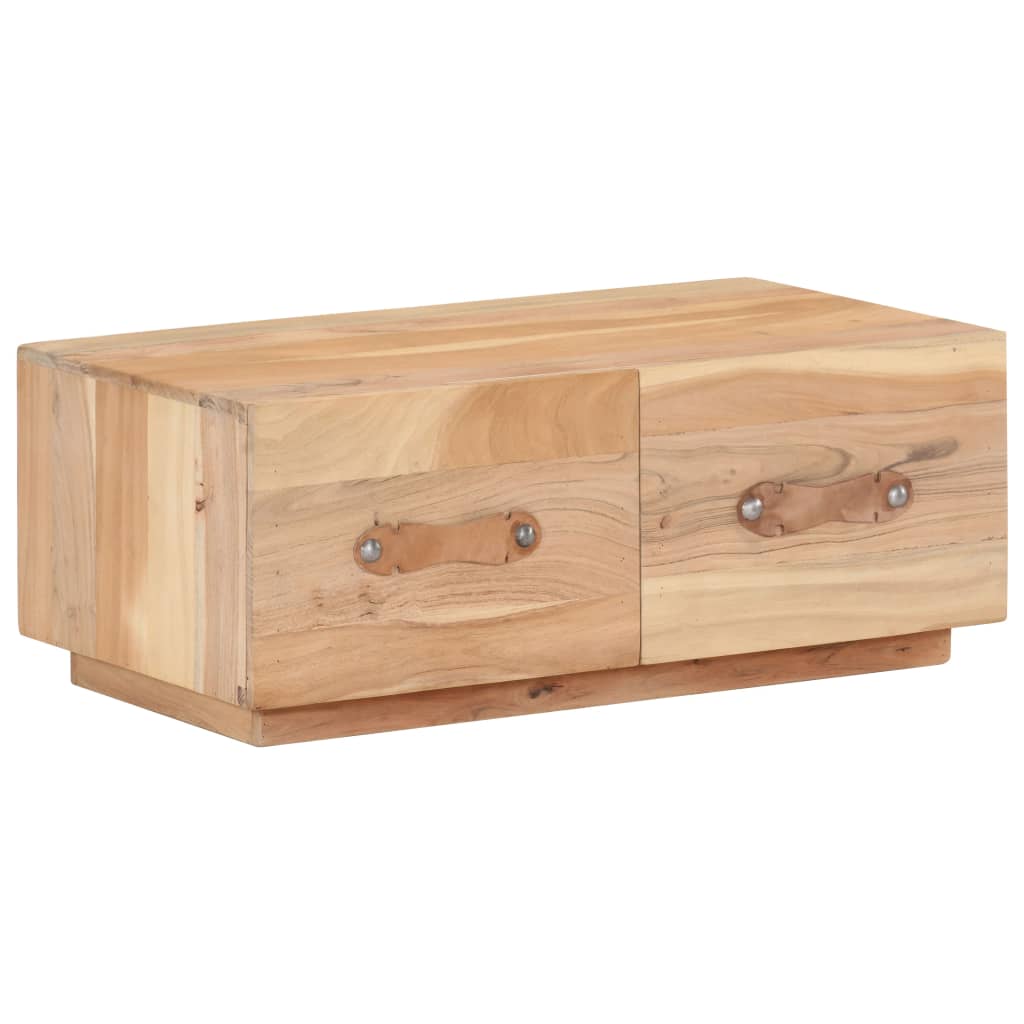 vidaXL Măsuță de cafea, 90x50x35 cm, lemn masiv reciclat vidaXL Măsuță de cafea, 90x50x35 cm, lemn masiv reciclat