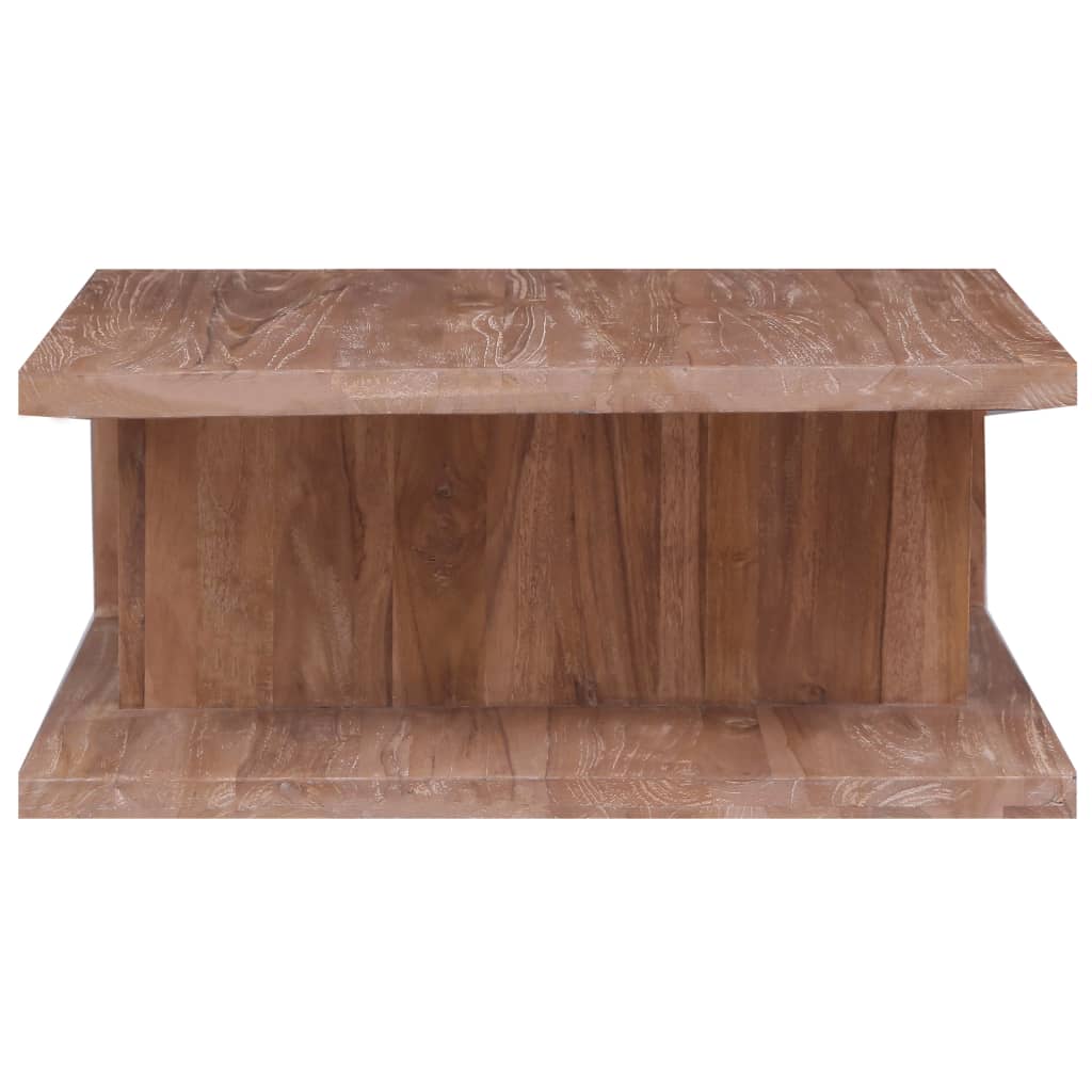 vidaXL Măsuță de cafea, 70x70x30 cm, lemn masiv de tec vidaXL Măsuță de cafea, 70x70x30 cm, lemn masiv de tec